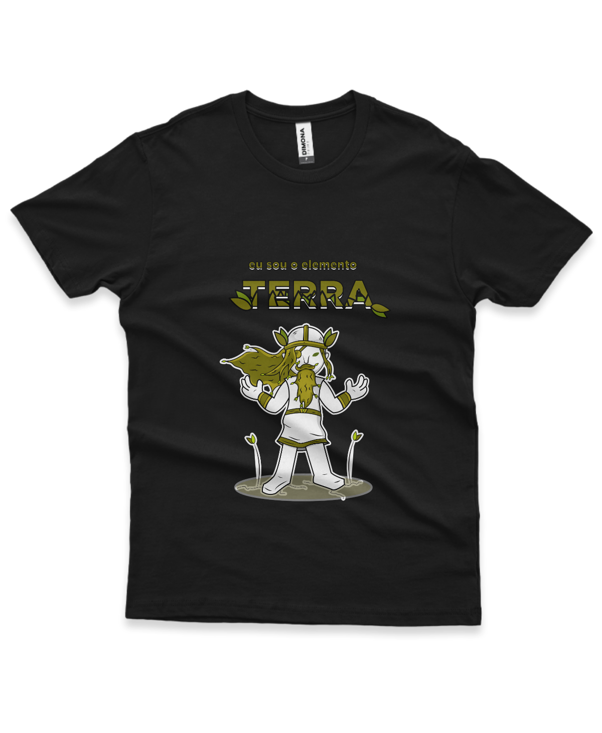 Camiseta Preta Terra